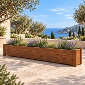 Macetero Florinda 200×28×30 cm | Casetiva