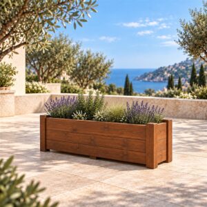 Macetero Florinda 70×28×30 cm | Casetiva